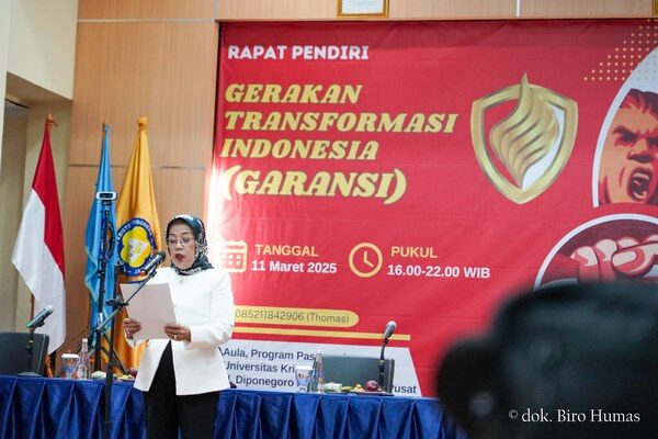 Pembacaan Riwayat Pendirian GARANSI