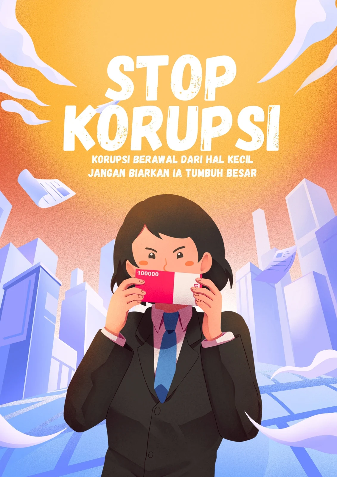 Poster Korupsi
